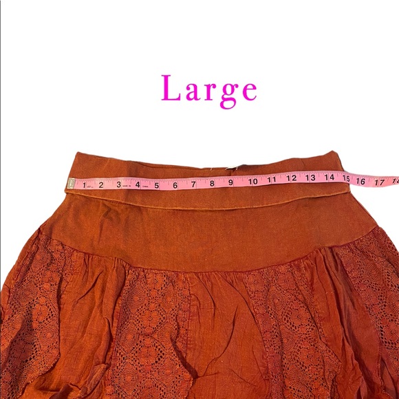 Bohemian lace layer skirt - Picture 6 of 11